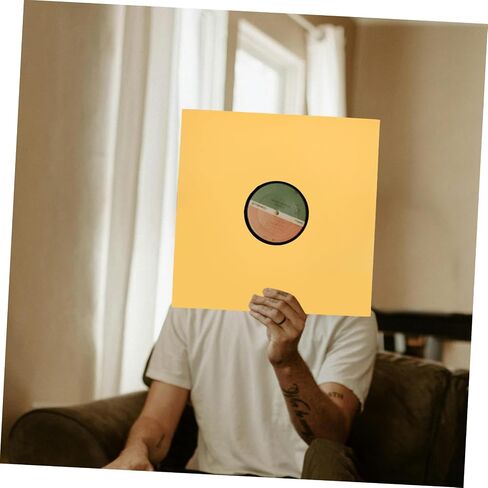 Vinyl Record Sleeves 10-Pack Protective Outer Sleeves for 12-Inch Records Waterproof Polypropylene Vinyl Covers for Music Enthusiasts and Collectors in Saudi Arabia