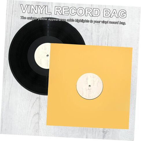 Vinyl Record Sleeves 10-Pack Protective Outer Sleeves for 12-Inch Records Waterproof Polypropylene Vinyl Covers for Music Enthusiasts and Collectors in Saudi Arabia