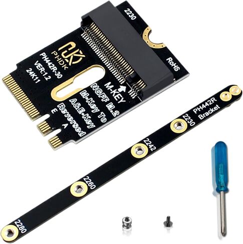 بطاقة محول القرص الصلب - محول WiFi Riser، واجهة M-Key مع سهولة التركيب، كمبيوتر مكتبي بتصميم متوافق، كمبيوتر محمول رئيسي، بطاقة توسيع لصيانة الكمبيوتر in Kuwait