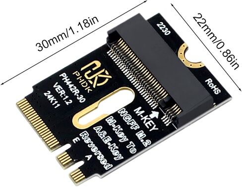 بطاقة محول القرص الصلب - محول WiFi Riser، واجهة M-Key مع سهولة التركيب، كمبيوتر مكتبي بتصميم متوافق، كمبيوتر محمول رئيسي، بطاقة توسيع لصيانة الكمبيوتر in Kuwait