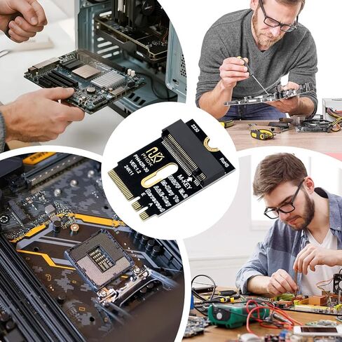 بطاقة محول القرص الصلب - محول WiFi Riser، واجهة M-Key مع سهولة التركيب، كمبيوتر مكتبي بتصميم متوافق، كمبيوتر محمول رئيسي، بطاقة توسيع لصيانة الكمبيوتر in Kuwait
