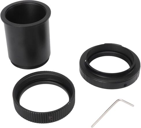 محول كاميرا تلسكوب Tbest M42x075mm إلى T2 لـ DSLR A Mount متوافق مع 5SE 6SE 8SE C5 C8 C925 C11 C14 سبائك الألومنيوم 117 جرام in Kuwait