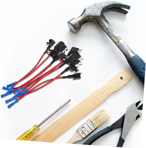 GANAZONO 9pcs Mini Fuse Tap Adapter Fuse Holder for Cars Trucks and Boats Easy to Install in Saudi Arabia