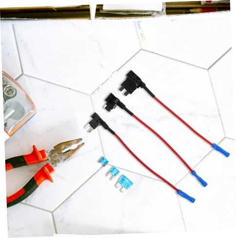 GANAZONO 9pcs Mini Fuse Tap Adapter Fuse Holder for Cars Trucks and Boats Easy to Install in Saudi Arabia