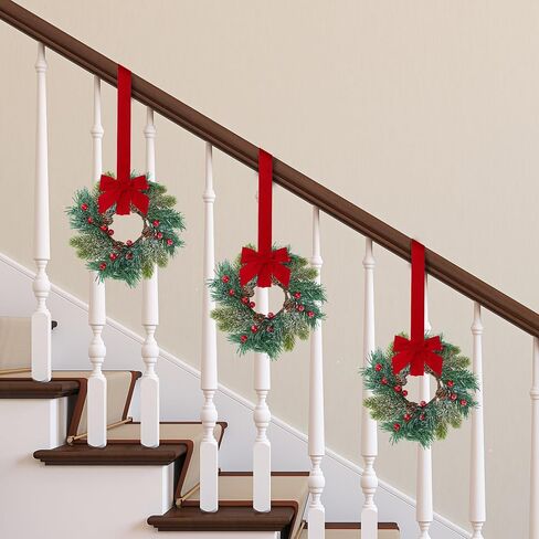 Sggvecsy Fall Wreath 22’’ Harvest Wreath Autumn Front Door Wreath with Daisies Leaves Red Berries for Front Door Outside Indoor Wall Window Thanksgiving & Fall & Autumn Decor in Kuwait