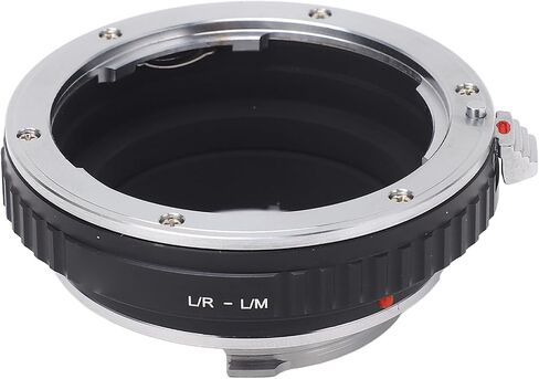 حلقة محول العدسات لعدسة Leica R Mount Lens إلى كاميرا M Mount، محول عدسة دقيق للغاية، محول تثبيت عدسة من سبائك الألومنيوم للتعريض اليدوي in Saudi Arabia