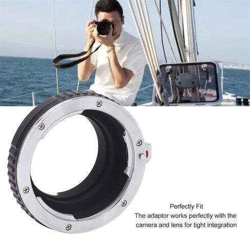 حلقة محول العدسات لعدسة Leica R Mount Lens إلى كاميرا M Mount، محول عدسة دقيق للغاية، محول تثبيت عدسة من سبائك الألومنيوم للتعريض اليدوي in Saudi Arabia