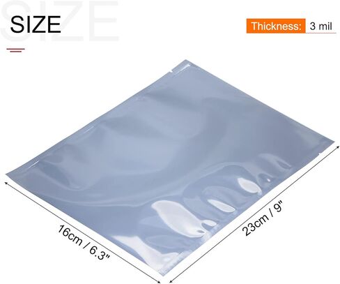 Anti Static Bags Shielding Bag 25pcs 6.3x9inch(16x23cm) Open Top with Labels for Hard Drive HDD SSD in Saudi Arabia