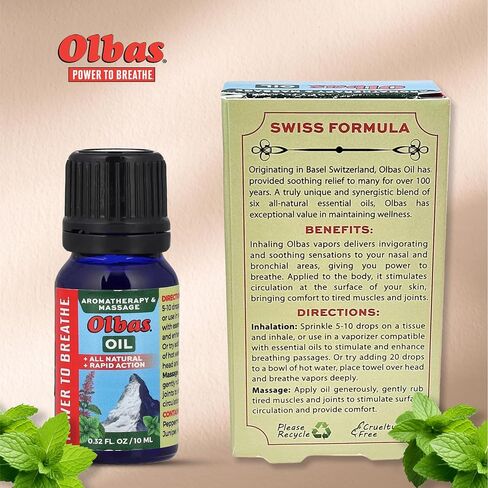 Olbas Oil -- 0.32 fl oz in Saudi Arabia