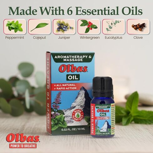 Olbas Oil -- 0.32 fl oz in Saudi Arabia