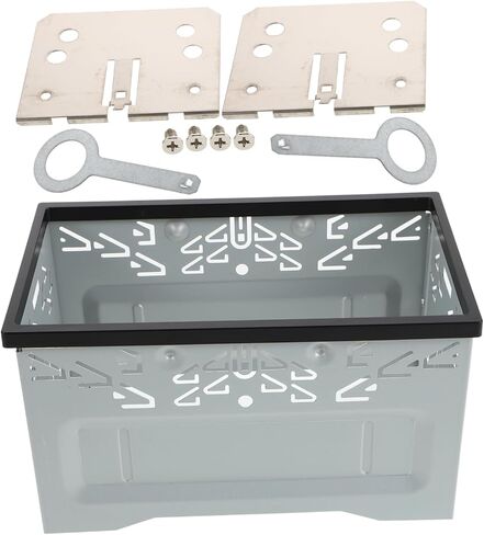 Housoutil Double Din Stereo Radio Mounting Frame Kit with Metal Bracket for Secure Installation and Enhanced Sound Clarity Cars in Saudi Arabia