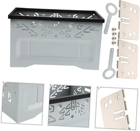 Housoutil Double Din Stereo Radio Mounting Frame Kit with Metal Bracket for Secure Installation and Enhanced Sound Clarity Cars in Saudi Arabia