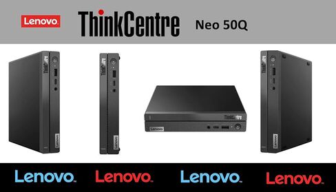Lenovo ThinkCentre Neo 50Q Tiny Business Mini Desktop (Intel i5-13420H, Intel UHD, 16GB DDR4, 512GB PCIe SSD, WiFi 6, BT 5.2, 65W PSU, RJ-45, 1 Display Port, 1 x HDMI 2.1, Win 11 Home) w/DKZ Hub in Saudi Arabia