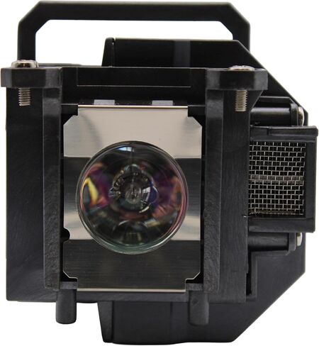 Jaspertronics™ Original Lamp & Housing for The Epson H314A Projector with Original Specification and Full lifespan Bulb Inside - 1 Year Warranty in Saudi Arabia