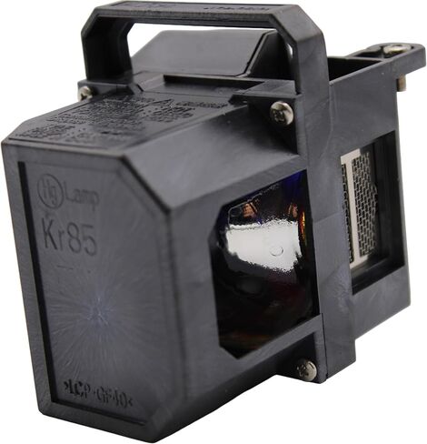 Jaspertronics™ Original Lamp & Housing for The Epson H314A Projector with Original Specification and Full lifespan Bulb Inside - 1 Year Warranty in Saudi Arabia