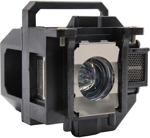 Jaspertronics™ Original Lamp & Housing for The Epson H314A Projector with Original Specification and Full lifespan Bulb Inside - 1 Year Warranty in Saudi Arabia