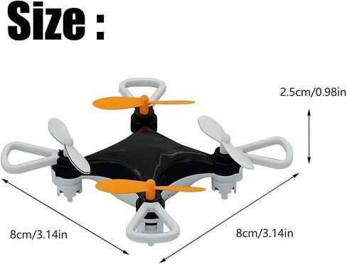 All-Ages Mini Drone with Easy Stunt Flights & 360° Tricks, Mini Drone Beginner-Friendly Stunt Flyer, Remote-Controlled Quadcopter with Altitude Hold, With LED Light & Propeller Protection (Blue) in Saudi Arabia