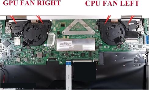 TPN-Q212 Laptop Cooling Fan X360 13AP 13-ap0008ca Ap0010ca 13-AP0043DX L38013 L41203-001 CPU GPU Cooler Radiator Laptop Accessories(CPU GPU Both) in Saudi Arabia