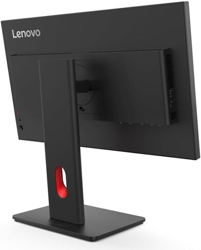 Lenovo ThinkVision T24-40 24" FHD IPS Monitor with 4ms Response Time, Anti Glare, Flicker Free, VESA Mount (100mm), Displayport, HDMI & Dockztorm USB Port Expander, Black (64A4MARXUS) in Saudi Arabia