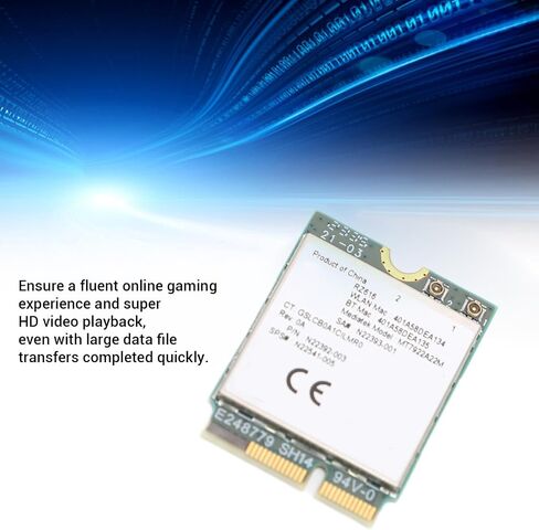 Yoidesu M.2 WiFi6E Wireless Card Adapter Band 2.4GHz 5GHz 6GHz 5374Mbps 5.2 for 10 11 with M.2 Interface in Saudi Arabia