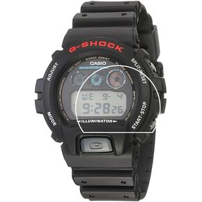واقي شاشة Walieoka متوافق مع سلسلة Casio DW-6900 GW-6900، طبقة واقية من الزجاج المقوى بقوة 9H، شفاف كريستالي مقاوم للخدش [عبوة من قطعتين] in Kuwait
