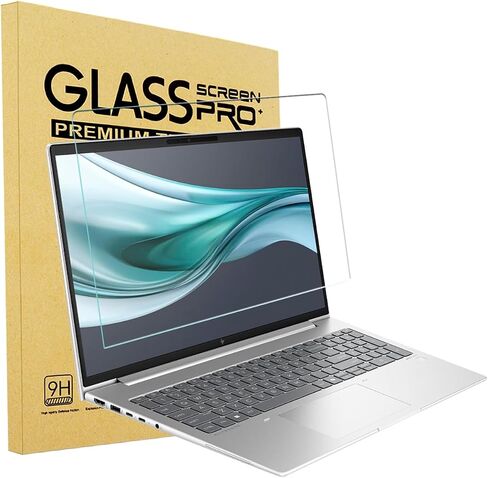 واقي شاشة من الزجاج المقوى 16 بوصة لجهاز HP EliteBook 6 G1i، EliteBook 8 G1i G1a، EliteBook 8 AMD G1a، EliteBook 16 660/665/860/865 G11، EliteBook 16 860/865 G10 G9 16 بوصة 16:10، نسبة عرض إلى ارتفاع 9H in Saudi Arabia