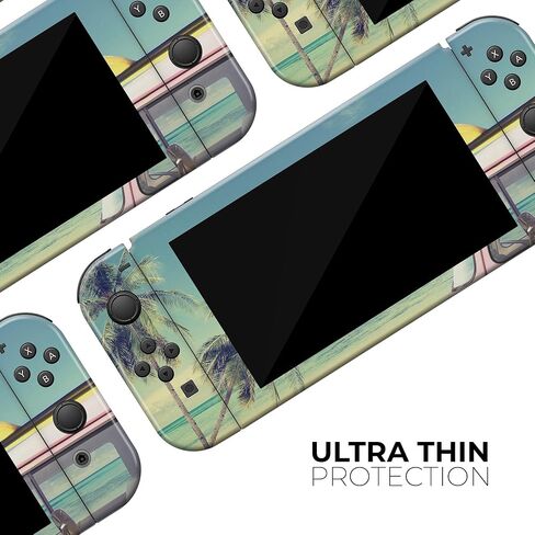 Design Skinz - متوافق مع Nintendo Switch Dock فقط - غطاء حماية من الفينيل قابل للإزالة ومقاوم للخدش - رحلة الشاطئ in Saudi Arabia