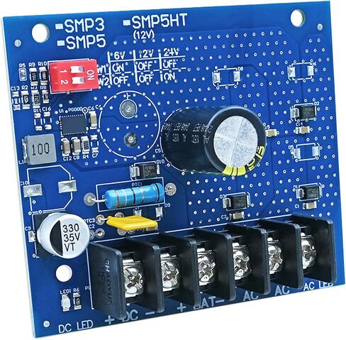 شاحن إمداد الطاقة SMP3، متوافق مع Altronix SMP3 6 12 أو 24VDC عند 2.5 أمبير، وهو حل طاقة آمن مع مخرج متعدد الجهد وبطارية احتياطية in Saudi Arabia