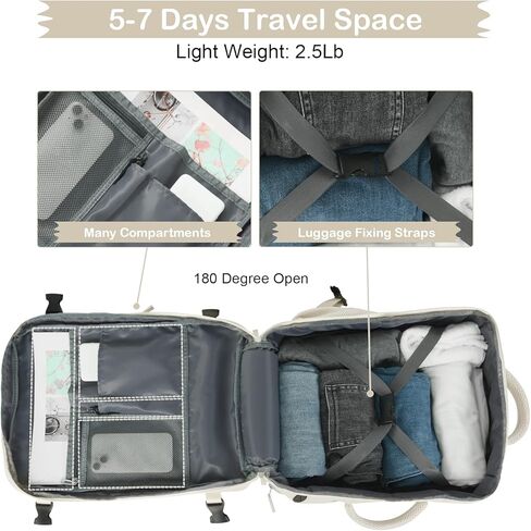 حقيبة ظهر للسفر من هانبلز للنساء والرجال، حقيبة ظهر كبيرة لحمل الأغراض الشخصية، معتمدة من إدارة أمن المواصلات الأمريكية مقاس 17.3 بوصة، حقيبة كمبيوتر محمول، حقيبة كمبيوتر محمول مقاومة للماء ومضادة للسرقة (أسود) in Kuwait