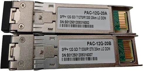 1 قطعة 12 جرام Simplex وضع الألياف الفردية 20 كجم SDI LC SFP + جهاز الإرسال والاستقبال إلى المحول البصري لجهاز السحر الأسود in Saudi Arabia