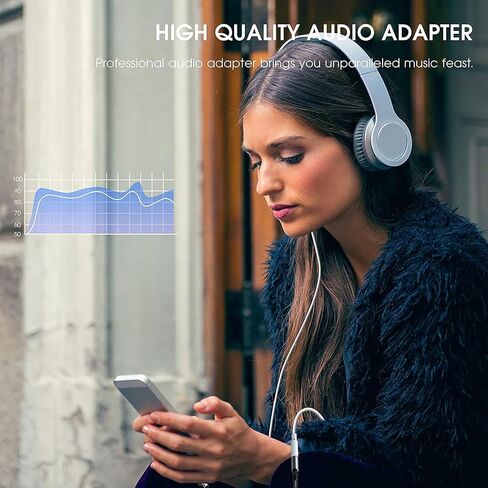 USB C to 3.5mm Headphone Adapter Compatible with Apple MacBook Pro 14" 2024 A3112/A3185/A3401/Mac16,1/Mac16,6/Mac16,8 with Digital DAC Chip That's Dual 1/8 inch TypeC/PD 2Pack in Saudi Arabia