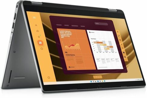 Dell Latitude 5000 5350 13.3 بوصة تعمل باللمس قابلة للتحويل 2 في 1 نوت بوك - Full HD - Intel Core Ultra 5 135U - 16 جيجابايت - 256 جيجابايت SSD (متجدد) in Kuwait