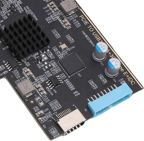 بطاقة توسيع Bewinner PCIe USB C 3.2 Gen 2، بسرعة 10 جيجابت في الثانية 3X Type C 2X Type A مع واجهة USB E و19 Pin لنظام التشغيل OS X in Saudi Arabia
