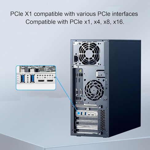 بطاقة توسيع PCIe إلى النوع C، 5 جيجابت في الثانية 2 Type C 3.1 و2 منافذ USB 3.0 للكمبيوتر المكتبي، مجهزة بشريحة D720201، ومعدلات نقل بيانات عالية السرعة in Kuwait