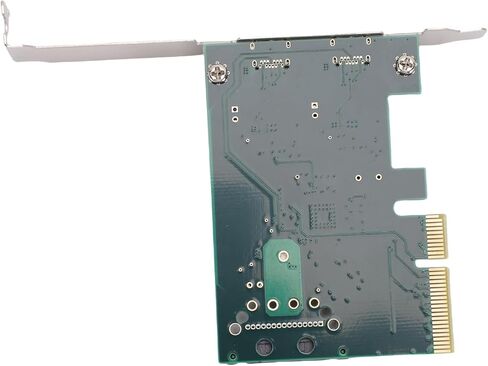 2 Port PCle to USB Expansion Card,10Gbps PCIe USB 3.2 Gen 2 Adapter for Desktop, with Power Cable in Saudi Arabia