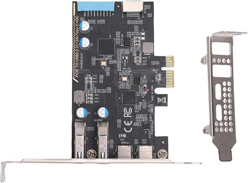 USB C PCIe Card with 10Gbps Bandwidth for Desktop PC, PCI Express Expansion Adapter, PCle to USB Expansion Card for, OS X in Saudi Arabia