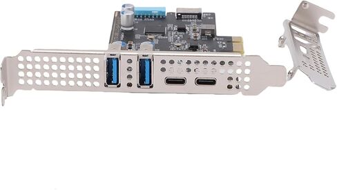 USB C PCIe Card with 10Gbps Bandwidth for Desktop PC, PCI Express Expansion Adapter, PCle to USB Expansion Card for, OS X in Saudi Arabia