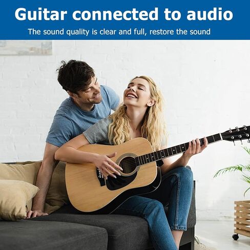 كابل 1/4 إلى RCA، كابل TRS ذكر 6.35 مم إلى كابل RCA ذكر Y مزدوج (3.3FT/1M) in Kuwait