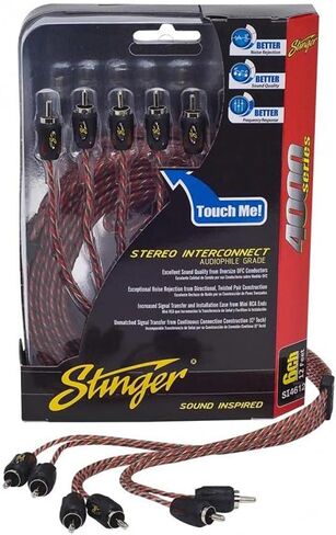 ستينغر SI4620 20 - قدم من كابلات ربط RCA ذات 6 قنوات 4000 in Kuwait