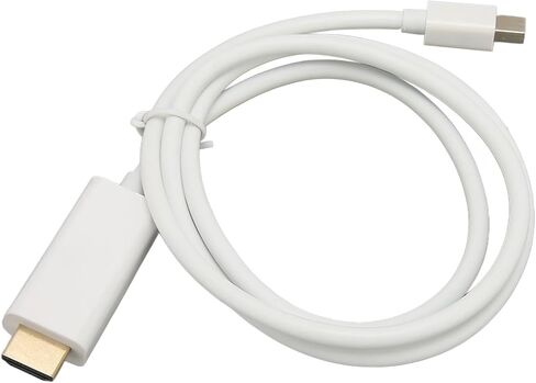 محول Mini DisplayPort ToAdapter، تصميم احترافي، التوصيل والتشغيل، خفيف الوزن ومحمول، لجهاز Pro، الشاشة، جهاز العرض - أبيض (#1) in Kuwait