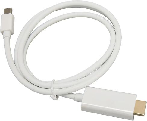 محول Mini DisplayPort ToAdapter، تصميم احترافي، التوصيل والتشغيل، خفيف الوزن ومحمول، لجهاز Pro، الشاشة، جهاز العرض - أبيض (#1) in Kuwait