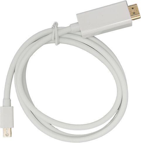 محول Mini DisplayPort ToAdapter، تصميم احترافي، التوصيل والتشغيل، خفيف الوزن ومحمول، لجهاز Pro، الشاشة، جهاز العرض - أبيض (#1) in Kuwait