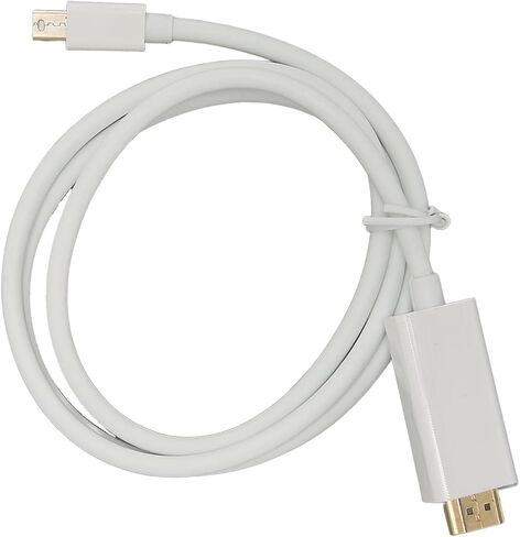 محول Mini DisplayPort ToAdapter، تصميم احترافي، التوصيل والتشغيل، خفيف الوزن ومحمول، لجهاز Pro، الشاشة، جهاز العرض - أبيض (#1) in Kuwait