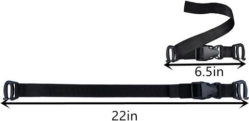 4 Pack Tactical Molle Backpack Straps Attachment Straps can be Used to tie Down tripods, Luggage, Sleeping Pads, Sleeping Bags,and to Secure Tactical Backpacks and Other Gear,Black in Saudi Arabia