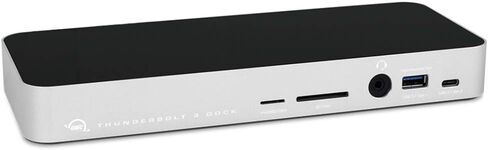 OWC 14-Port Thunderbolt 3 Dock with Cable, Compatible with Windows PC and Mac, Silver, (OWCTB3DK14PSL) in Saudi Arabia