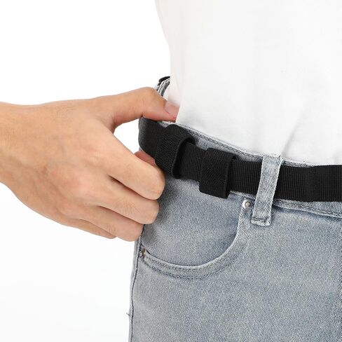 10 PCS Elastic Belt Keepers, Nylon Canvas Web Belt Elastic Loop Keeper, Strap Organizers Backpack Strap Holder Retainer Band for 1.5" Wide Belts Sling in Saudi Arabia