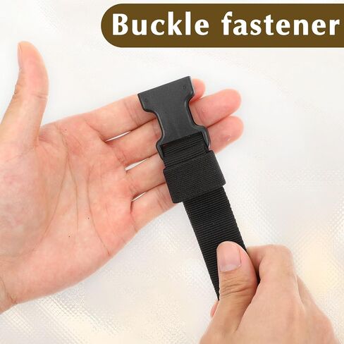 10 PCS Elastic Belt Keepers, Nylon Canvas Web Belt Elastic Loop Keeper, Strap Organizers Backpack Strap Holder Retainer Band for 1.5" Wide Belts Sling in Saudi Arabia