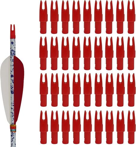36 حزمة سهم Nocks معرف 6.20 مللي متر/.244 بوصة إدراج ذيول للصيد الرماية الرماية in Kuwait