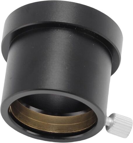 Bewinner T2 to 1.25 Inch Eyepiece Adapter, Telescope T Mount Adapter for 1.25in Eyepieces with M42x0.75mm Thread Internal Brass Compression Matte Black Finish in Saudi Arabia