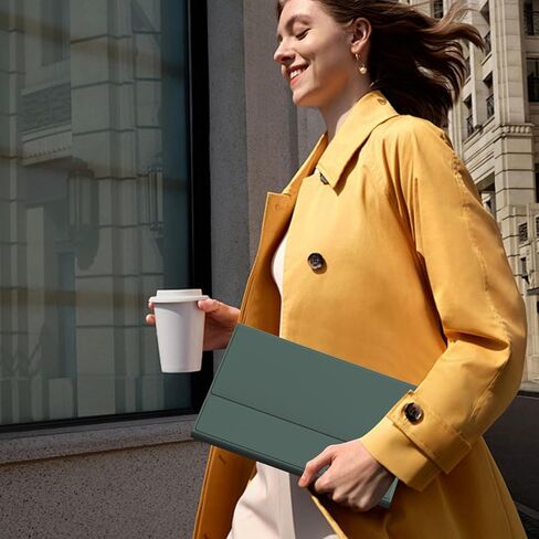 حافظة لجهاز iPad (A16) الجيل الحادي عشر/العاشر مع لوحة مفاتيح، iPad (2025/2022) مقاس 11 بوصة/10.9 بوصة، لوحة مفاتيح بلوتوث لاسلكية قابلة للفصل، غطاء قابل للطي مع حامل قلم رصاص، أبيض كريمي in Kuwait